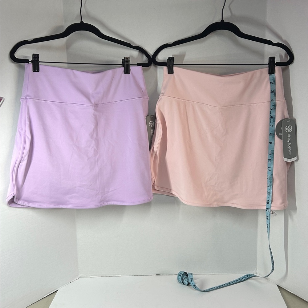 Lot of 2 NWT Daisy Fuentes Skirts | Active Golf Tennis Skirts (M)